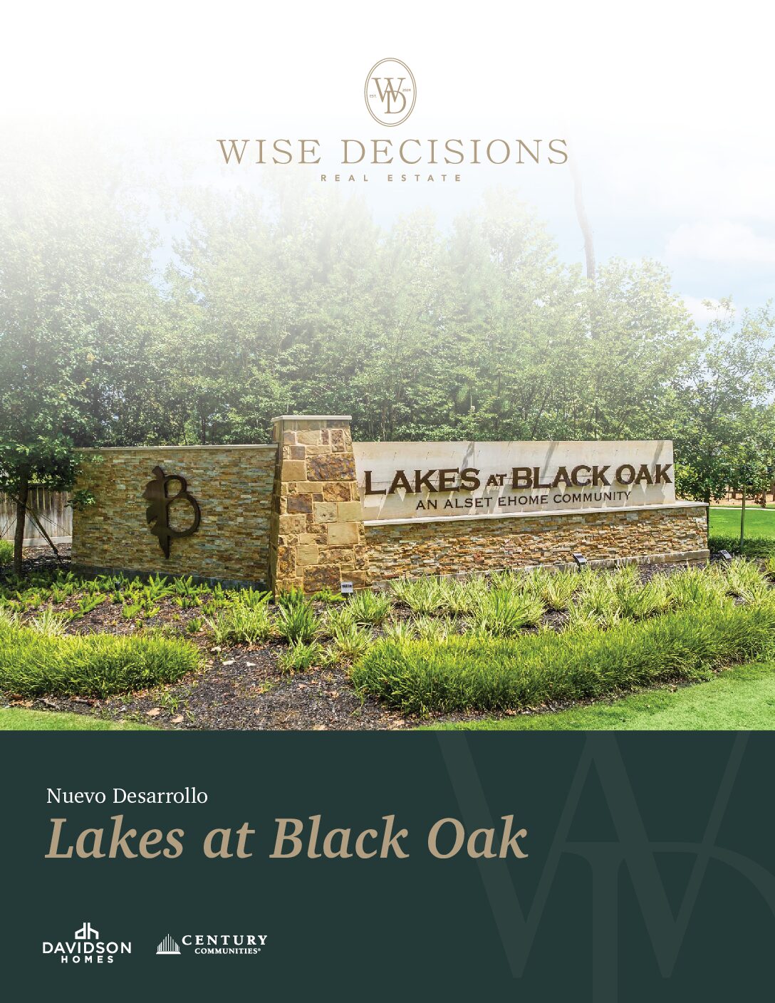 Lakes at Black Oak | Hogares en Medio de la Naturaleza