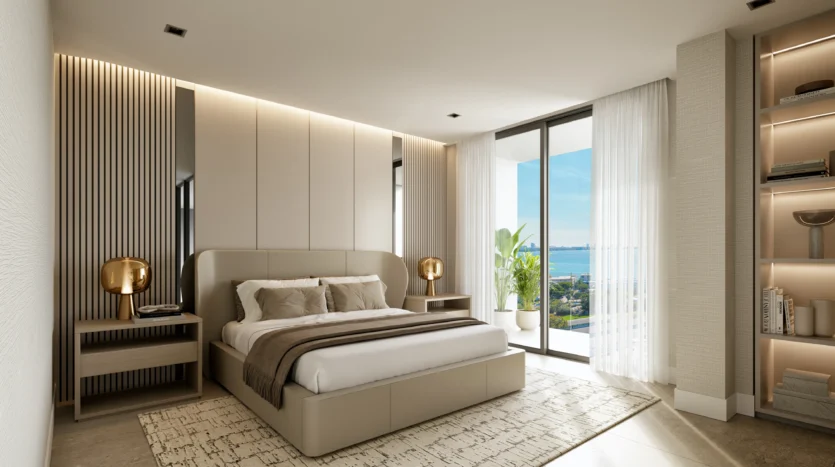 habitación de lujo con vista al mar en shoma bay