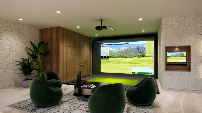 espacio recreatico de golf shoma bay