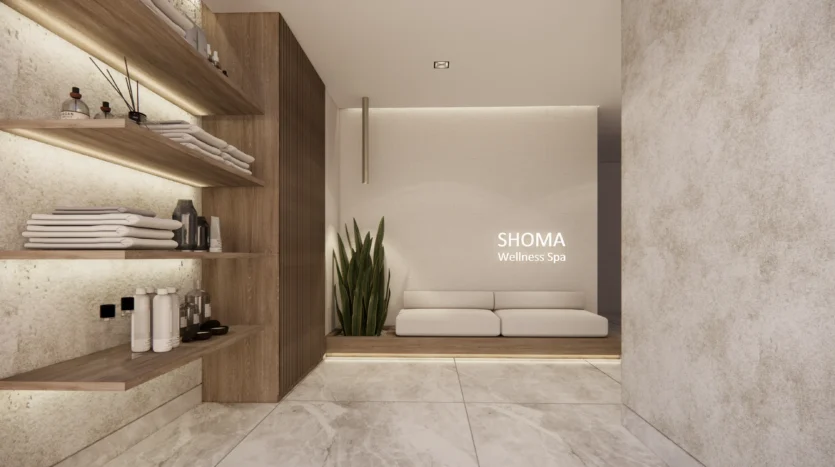 entrada a spa shoma bay