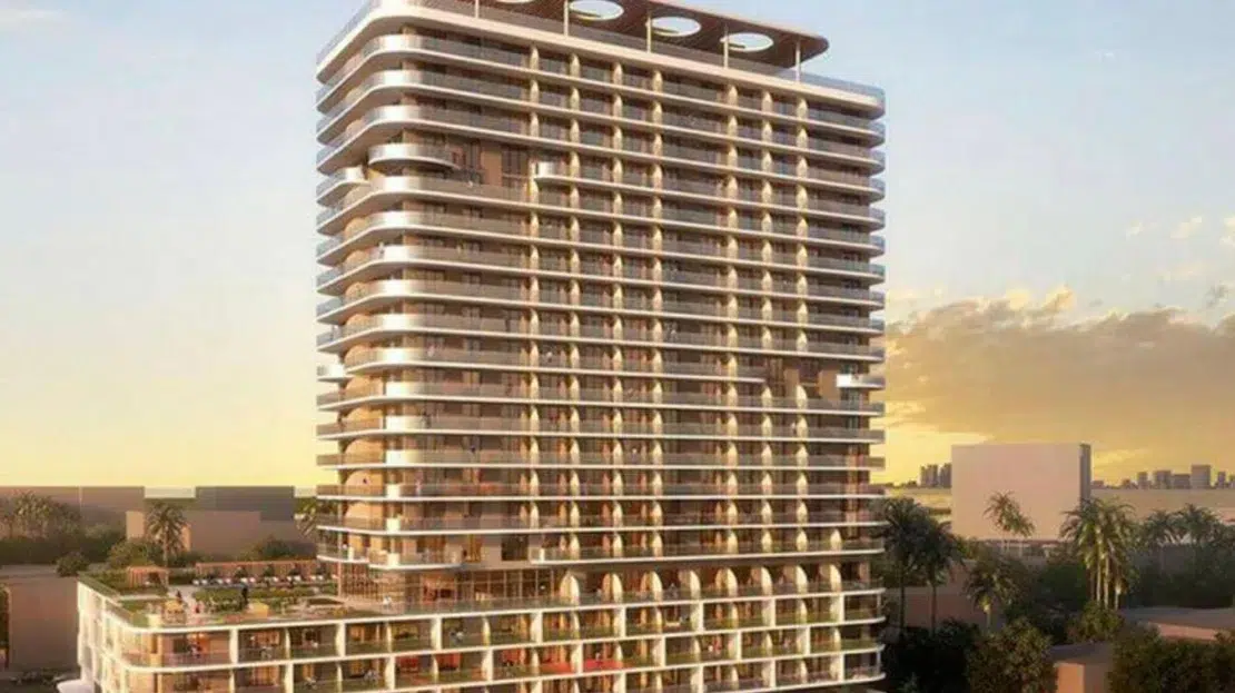 Edificio moderno para invertir en miami