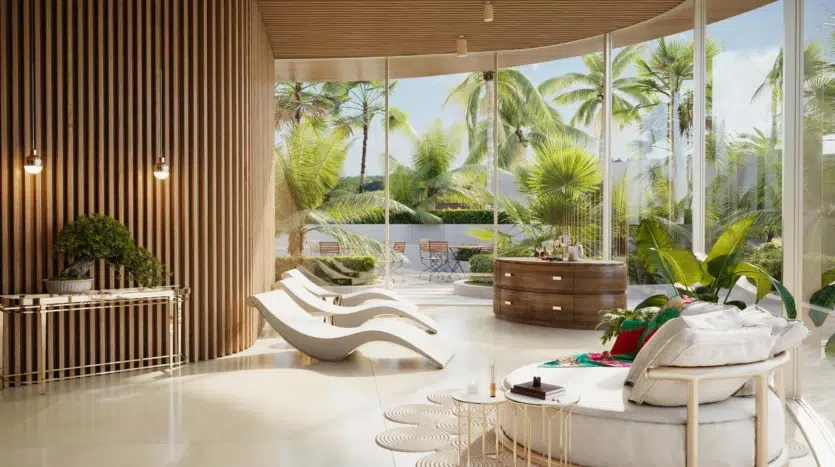 Salón exclusivo para residentes de Aria reserve