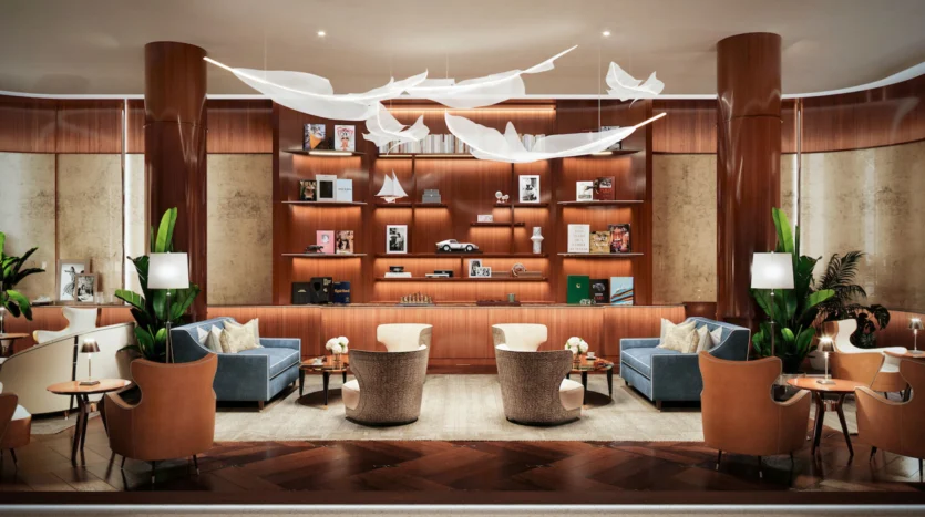 Bar exclusivo para los residentes de Cripriani Residences