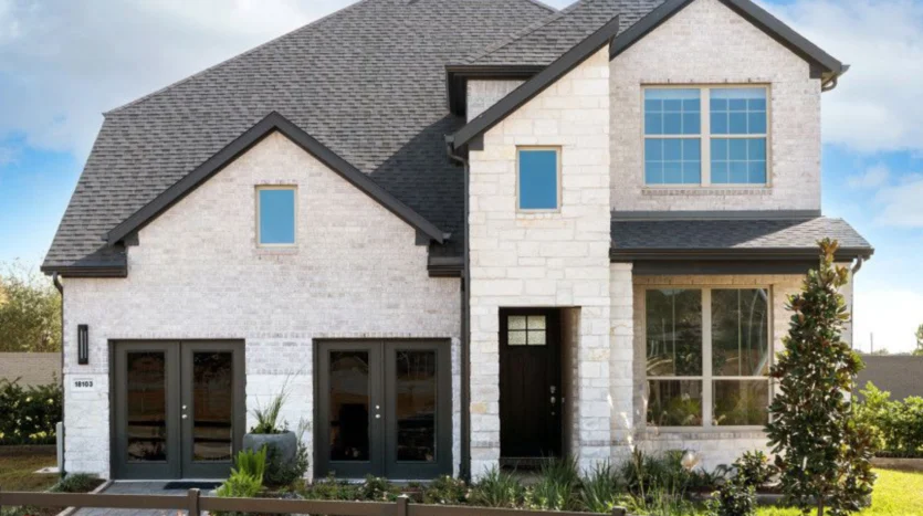 Casa familiar en la comunidad de ellerden en texas