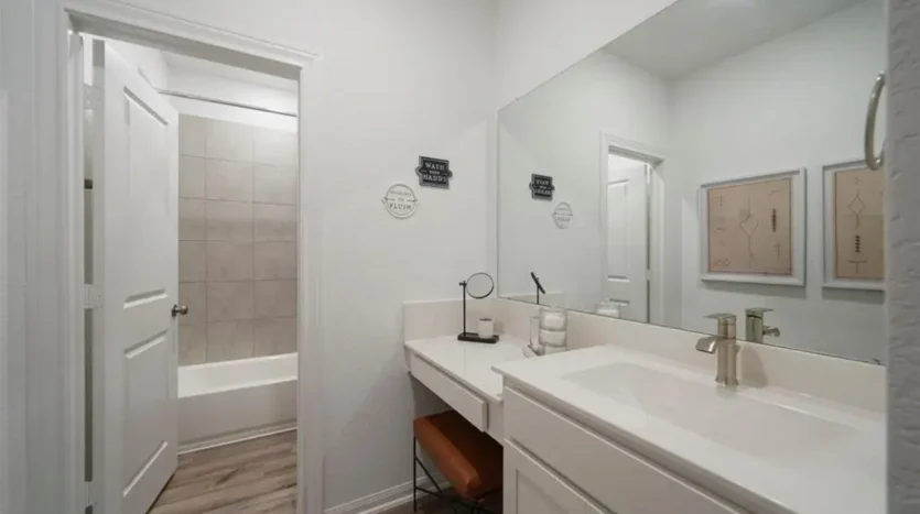 Baño de lujo en Rosehill Lake