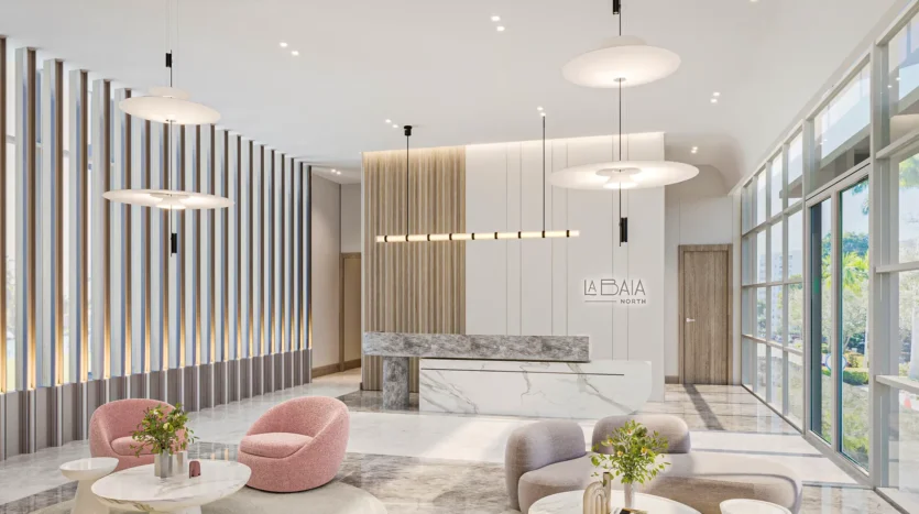 Lobby principal en la baia north