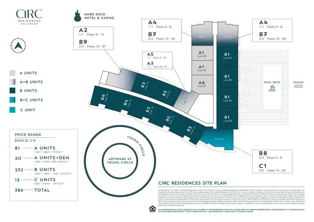 Circ Residences planos