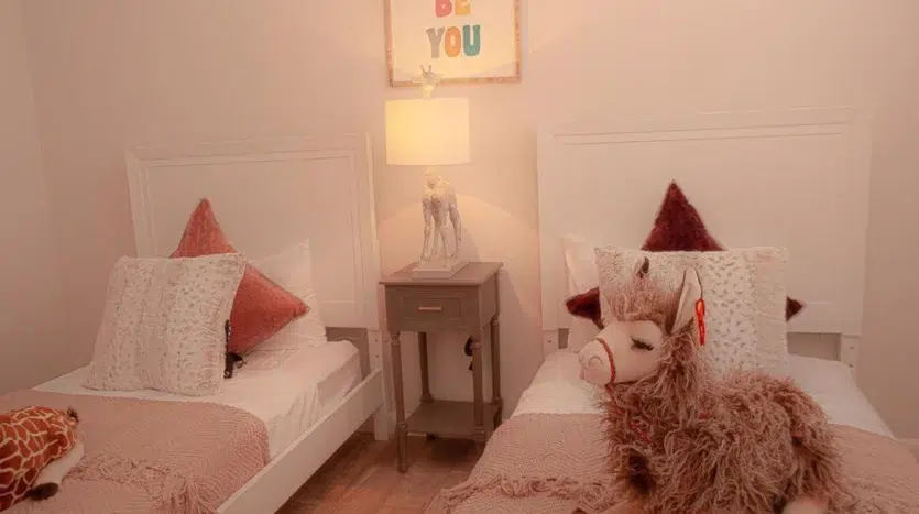 Dormitorio de dos camas