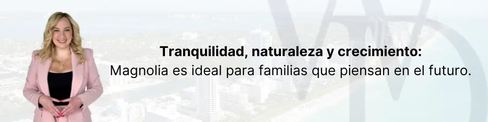 Tranquilidad, naturaleza y crecimiento: Magnolia es ideal para familias que piensan en el futuro