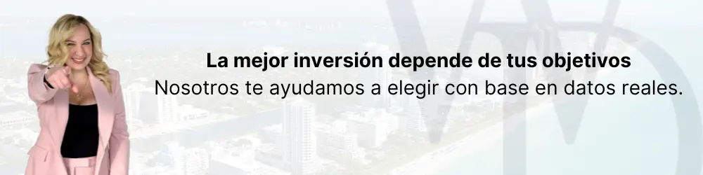 La mejor inversión depende de tus objetivos Nosotros te ayudamos a elegir con base en datos reales