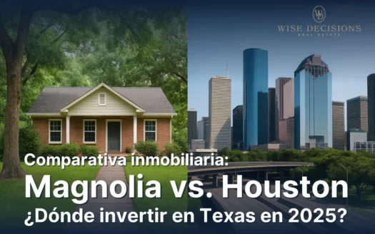 Comparativa inmobiliaria: Magnolia vs. Houston – ¿Dónde invertir en Texas en 2025?