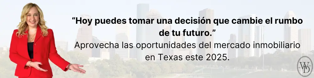 Aprovecha las oportunidades del mercado inmobiliario en Texas este 2025.