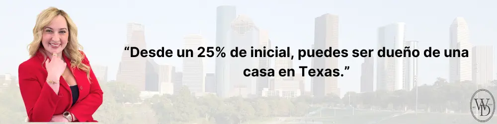 puedes ser dueño de una casa en Texas